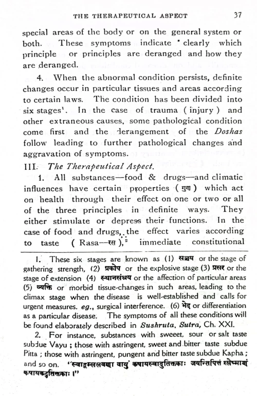 Lectures of M.M. Gananath Sen Saraswati on Hindu Medicine, The Scientific Basis of Ayurveda & Glory
